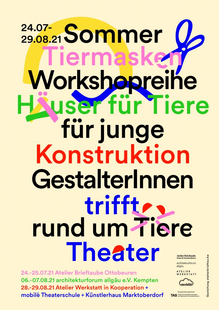 Plakat Sommer Workshop Reihe im Allgaeu
